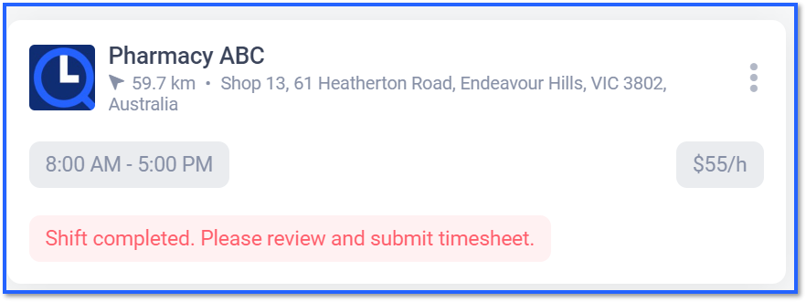 Review and Submit Timesheet